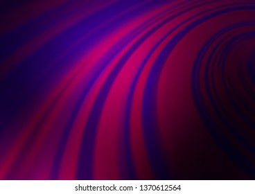 Dark Purple vector bokeh and colorful pattern. Shining colorful illustration in a Brand new style. Brand new design for your business.