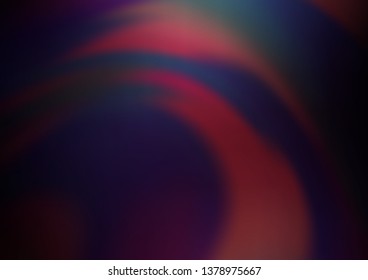 Dark Purple vector bokeh and colorful pattern. Colorful abstract illustration with gradient. A new texture for your design.