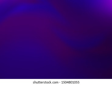 Dark Purple vector bokeh and colorful pattern. Colorful abstract illustration with gradient. The elegant pattern for brand book.