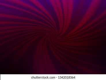 Dark Purple vector bokeh pattern. A vague abstract illustration with gradient. A completely new template for your design.