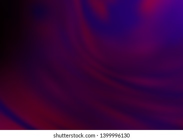 Dark Purple vector bokeh pattern. A vague abstract illustration with gradient. The template for backgrounds of cell phones.