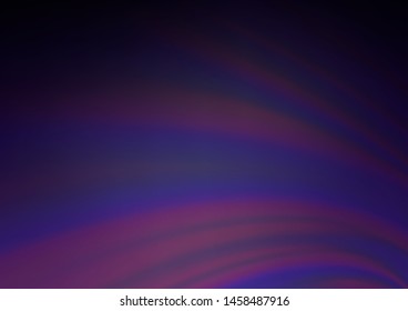 Dark Purple vector bokeh pattern. Colorful abstract illustration with gradient. The template can be used for your brand book.