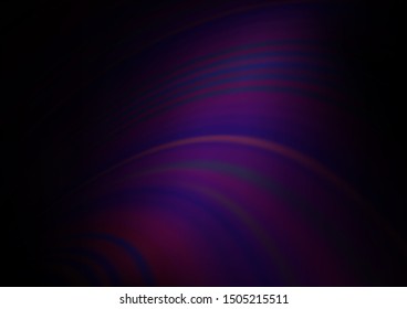 Dark Purple vector bokeh pattern. Creative illustration in halftone style with gradient. A new texture for your design.