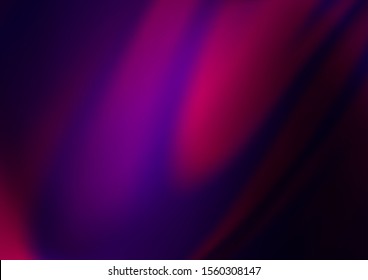 Dark Purple vector bokeh pattern. Colorful illustration in abstract style with gradient. Brand new design for your business.