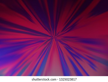 Dark Purple vector bokeh template. A vague abstract illustration with gradient. The best blurred design for your business.