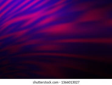 Dark Purple vector bokeh template. Glitter abstract illustration with an elegant design. The template can be used for your brand book.