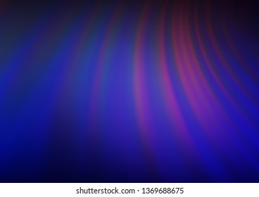 Dark Purple vector bokeh template. Shining colorful illustration in a Brand new style. Brand new design for your business.