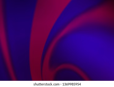 Dark Purple vector bokeh template. A completely new color illustration in a bokeh style. The template can be used for your brand book.