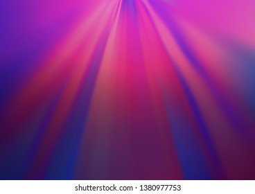 Dark Purple vector bokeh template. Glitter abstract illustration with an elegant design. Brand new style for your business design.