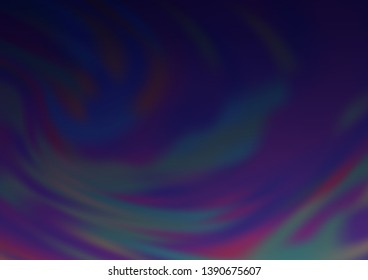 Dark Purple vector bokeh template. An elegant bright illustration with gradient. A new texture for your design.