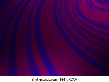 Dark Purple vector bokeh template. Colorful abstract illustration with gradient. The template can be used for your brand book.