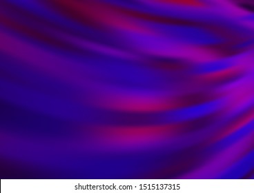 Dark Purple vector bokeh template. Colorful illustration in abstract style with gradient. Brand new design for your business.