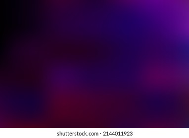 Plantilla de bokeh del vector púrpura oscuro. Ilustración abstracta colorida con gradiente. Plantilla para cualquier libro de marca.