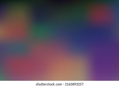 Plantilla de bokeh del vector púrpura oscuro. Ilustración colorida en estilo abstracto con gradiente. Plantilla para teléfonos móviles.