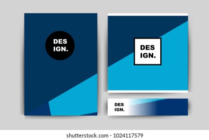 Dark Purple vector brochure for ui, ux design. Abstract booklet on colored background with gradient. Pattern can be used as a template for calendars.