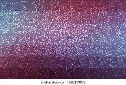 Dark Purple vector christmas postcard low polygon background. Illustration consisting of triangles. Abstract triangular polygonal origami or crystal design of New Year celebration.