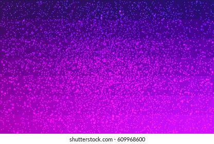 Dark Purple vector christmas postcard low polygon background. Illustration consisting of triangles. Abstract triangular polygonal origami or crystal design of New Year celebration.