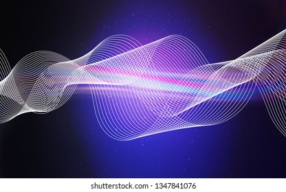 Dark Purple vector colorful abstract texture. Colorful illustration in abstract style with gradient. Completely new design for your business.