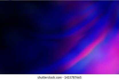 Dark Purple vector colorful abstract background. Creative illustration in halftone style with gradient. Elegant background for a brand book.