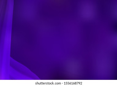 Dark Purple vector colorful abstract background. Modern abstract illustration with gradient. Completely new design for your business.