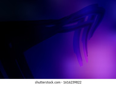Dark Purple vector colorful abstract texture. Modern abstract illustration with gradient. New style for your business design.