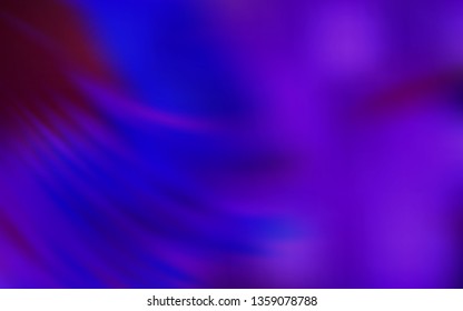 Dark Purple vector colorful blur backdrop. New colored illustration in blur style with gradient. New style for your business design.