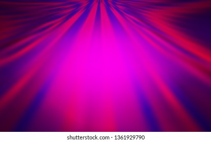 Dark Purple vector colorful blur backdrop. Creative illustration in halftone style with gradient. Completely new design for your business.