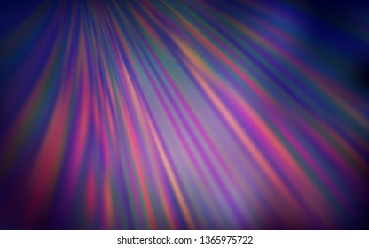 Dark Purple vector colorful blur background. An elegant bright illustration with gradient. Smart design for your work.