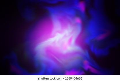 Dark Purple vector colorful blur background. Colorful illustration in abstract style with gradient. Completely new design for your business.