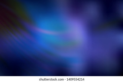 Dark Purple vector colorful blur backdrop. Colorful illustration in abstract style with gradient. New style design for your brand book.