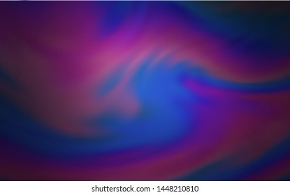 Dark Purple vector colorful blur backdrop. An elegant bright illustration with gradient. Blurred design for your web site.