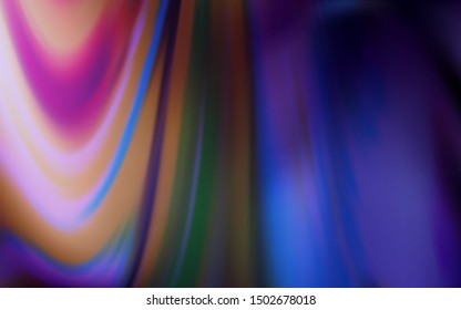 Dark Purple vector colorful blur backdrop. Creative illustration in halftone style with gradient. Background for designs.