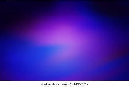 Dark Purple vector colorful blur background. An elegant bright illustration with gradient. New way of your design.