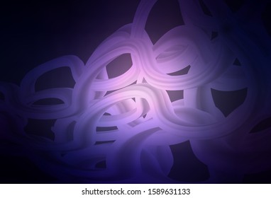 Dark Purple vector colorful blur background. Abstract colorful illustration with gradient. New style design for your brand book.