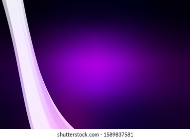 Dark Purple vector colorful blur backdrop. Shining colorful illustration in smart style. New design for your business.