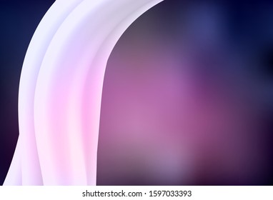 Dark Purple vector colorful blur background. New colored illustration in blur style with gradient. Background for designs.