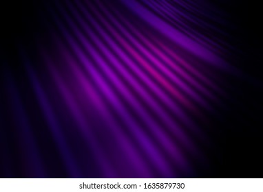 Dark Purple vector colorful blur backdrop. Abstract colorful illustration with gradient. Smart design for your work.