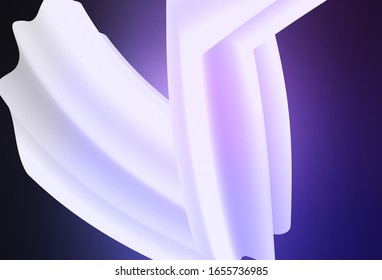 Dark Purple vector colorful blur background. Colorful illustration in abstract style with gradient. Background for a cell phone.