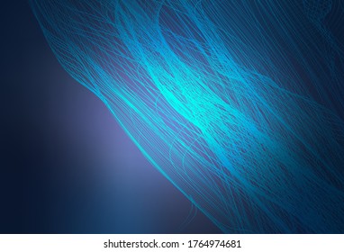 Dark Purple vector colorful blur backdrop. Creative illustration in halftone style with gradient. New style design for your brand book.
