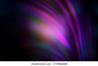 El fondo negro de la persiana colorida del vector púrpura oscuro. Una ilustración de color completamente nueva en un estilo borroso. Nueva forma de tu diseño.