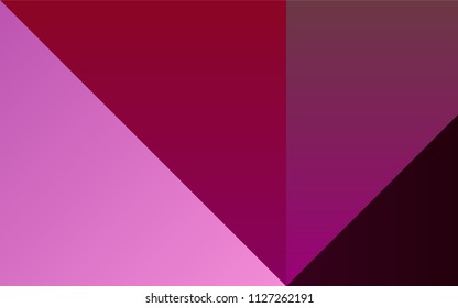 Dark Purple vector cover with colorful palette. Decorative design of colorful palette. Smart set of colors for your work as a designer.