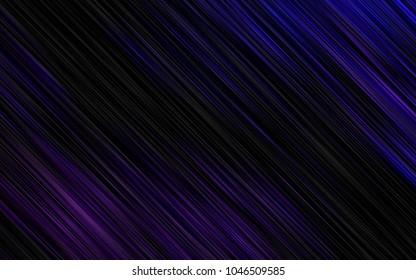 Dark Purple vector cover with long lines. Lines on blurred abstract background with gradient. Smart design for your business advert.