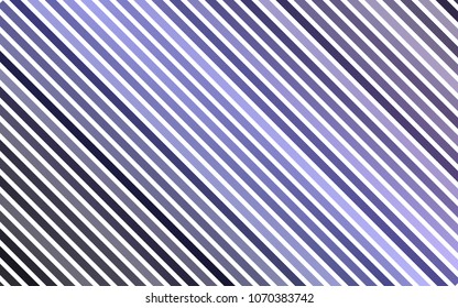 Dark Purple vector cover with long lines. Glitter abstract illustration with colored sticks. The template can be used as a background.