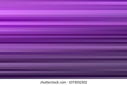 Dark Purple vector cover with long lines. Shining colored illustration with narrow lines. Smart design for your business advert.