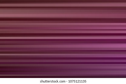 Dark Purple vector cover with long lines. Lines on blurred abstract background with gradient. The pattern can be used for busines ad, booklets, leaflets