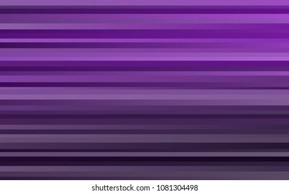 Dark Purple vector cover with long lines. Shining colored illustration with narrow lines. Best design for your ad, poster, banner.
