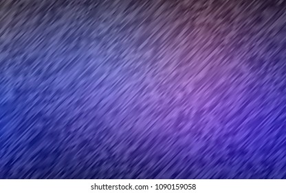 Dark Purple vector cover with long lines. Glitter abstract illustration with colored sticks. The pattern can be used for busines ad, booklets, leaflets
