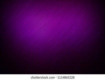 Dark Purple vector cover with long lines. Lines on blurred abstract background with gradient. Best design for your ad, poster, banner.