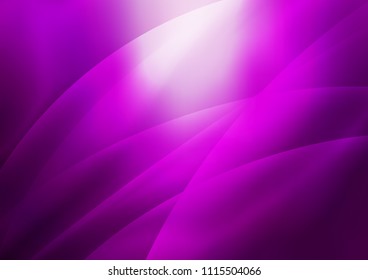 Dark Purple vector cover with long lines. Modern geometrical abstract illustration with staves. Best design for your ad, poster, banner.