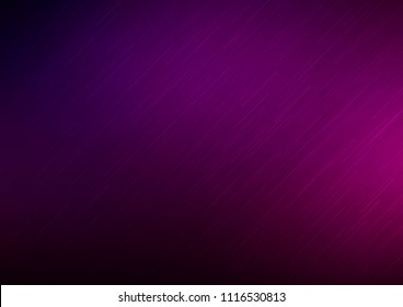 Dark Purple vector cover with long lines. Decorative shining illustration with lines on abstract template. Smart design for your business advert.